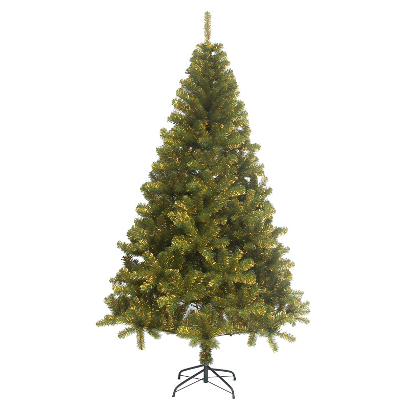 GOLDEN GREEN PVC CHRISTMAS TREE